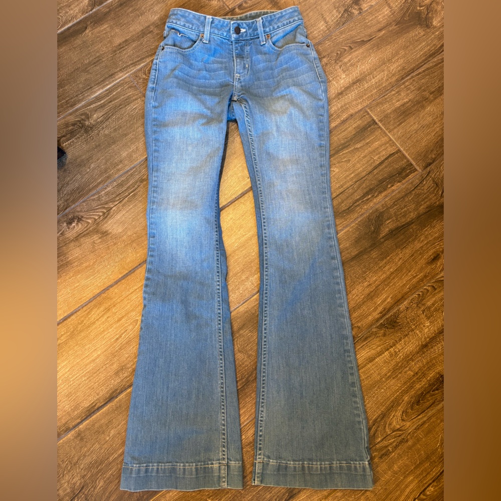 Kimes Ranch Light Blue Flare Jeans